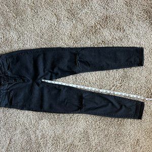 American Eagle Jeans Black Size 10 Skinny High Rise